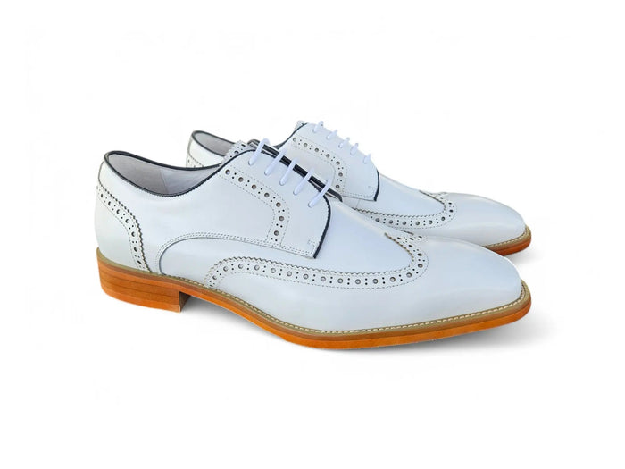 Carrucci Blucher Style Wingtip Derby