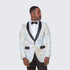 Gold Suit For Prom - Gold Blazer + Matching Pants + Blue and Gold Tuxedo Jacket with Fancy Pattern Shawl Lapel - Wedding - Prom