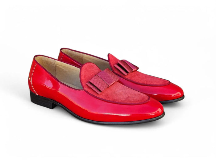 Bow Tie Patent Leather Formal Shoe Carrucci