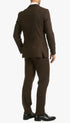 Bradford Cognac Slim Fit 3 Piece Tweed Suit