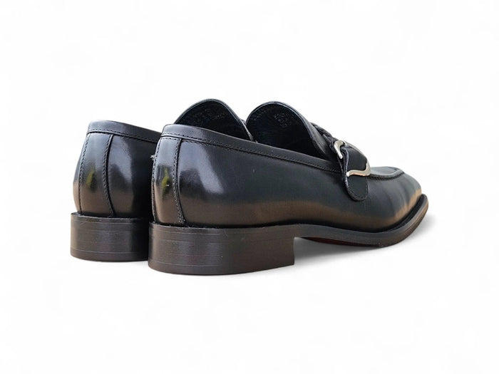 Carrucci Braided Bit Loafer - Luxury Leather Slip-On Shoes