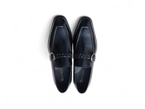 Carrucci Braided Bit Loafer - Luxury Leather Slip-On Shoes