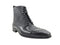Carrucci Leather Brogue Cap Toe Boot