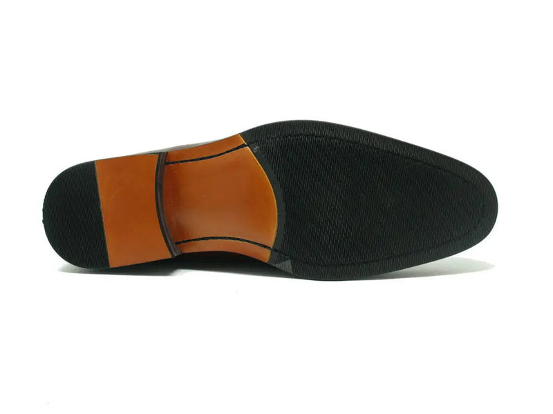 Carrucci Buckle Leather Strap Boots
