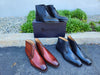 Men’s Burnished Calfskin Leather Chukka Boots