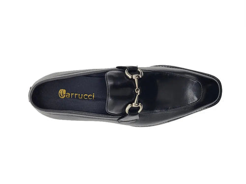 Mens Burnished Calfskin Horsebit Loafer