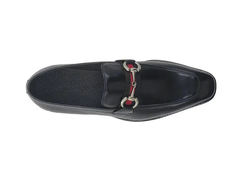 Mens Classic Burnished Slip-On Loafers