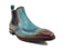 Hand-Burnished Calfskin Wingtip Dress Boot