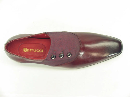 Mens Button Accent Slip-On Loafers