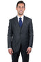"Mens Stacy Adams Suit - Stacy Adams  Suit Men's Charcoal Grey Two Button Vested Suit"
