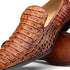 Marco Di Milano Trento Men's Shoes Genuine Caiman Crocodile Slip-on Loafers