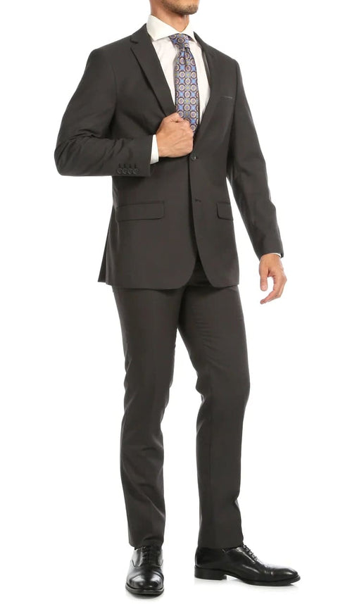 Windsor Charcoal Slim Fit 2pc Suit