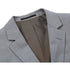 Renoir Clothing - Renoir Suit - Renoir Fashion - Super 140s Wool Two Button Slim Fit Grey Renoir Suit