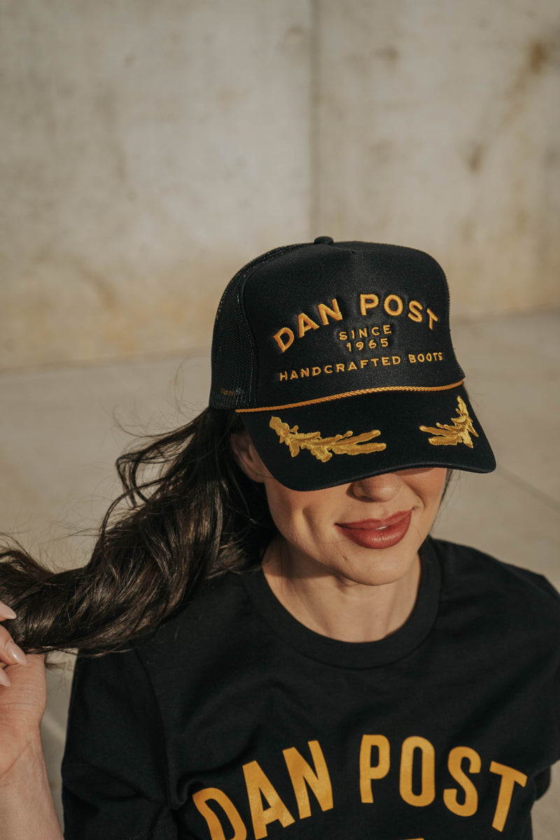 Dan Post Crown Trucker Hat - Cool Casual Style