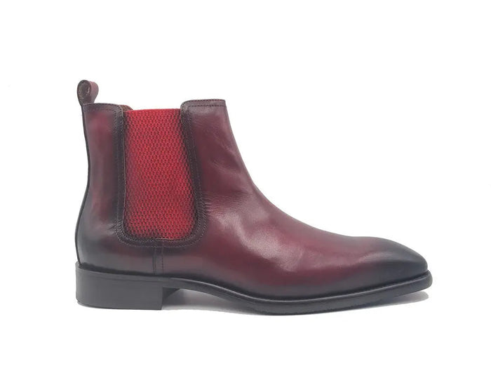 Carrucci Calfskin Leather Chelsea Boot