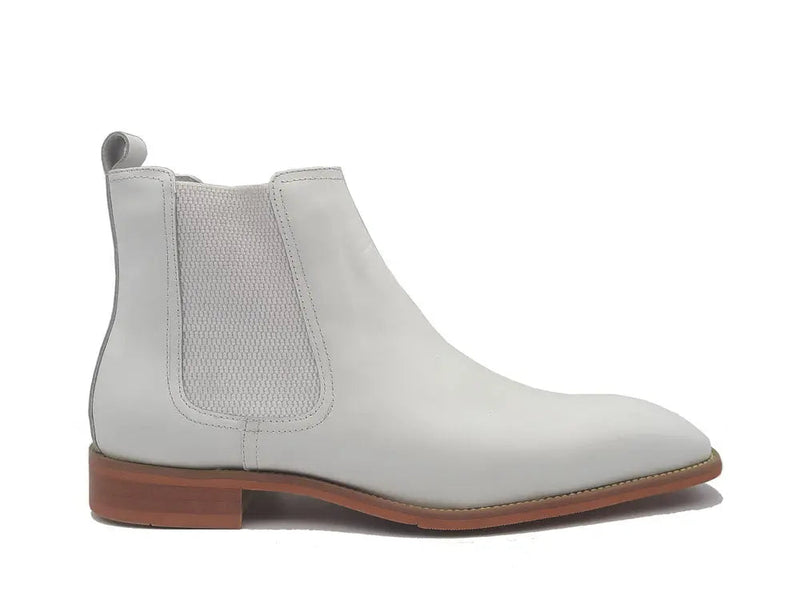 Carrucci Calfskin Leather Chelsea Boot
