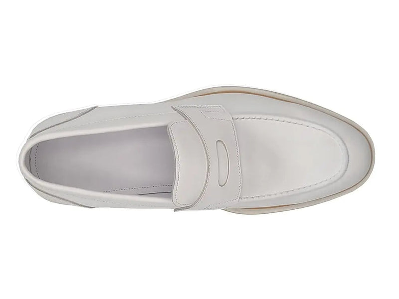Carrucci Calfskin Penny Loafer