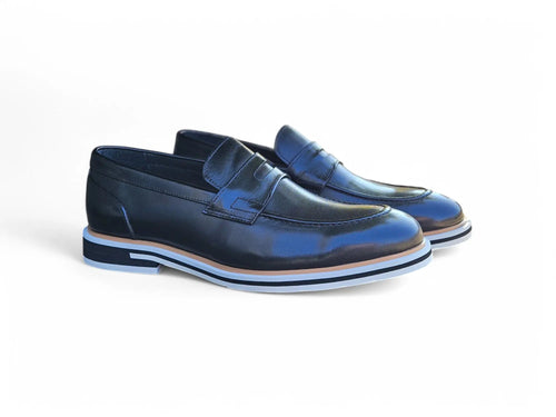 Calfskin Penny Loafer Carrucci