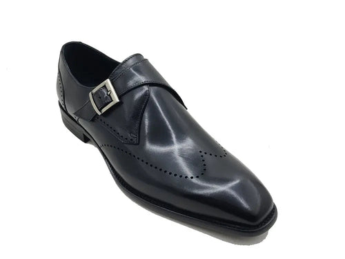 Classic Calfskin Leather Monk Loafer