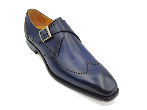 Classic Calfskin Leather Monk Loafer