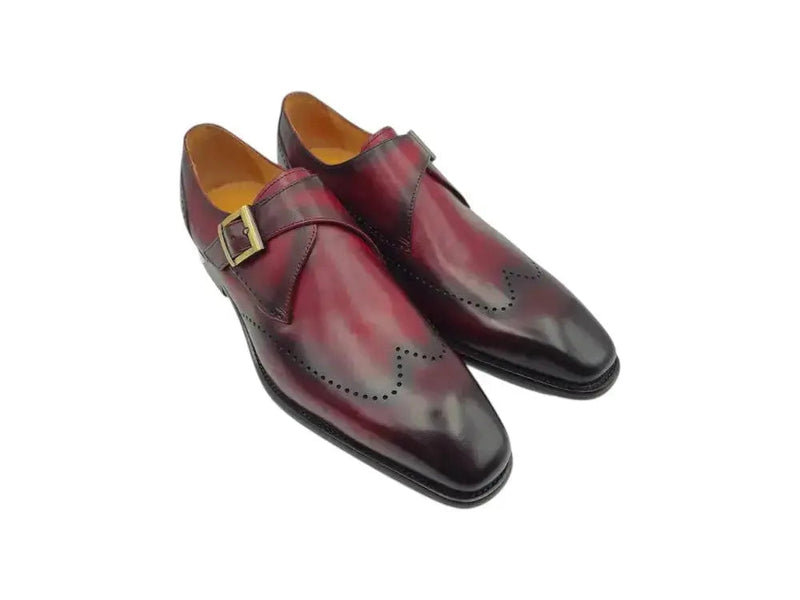 Carrucci Calfskin Single Monk Loafer - Luxurious Style