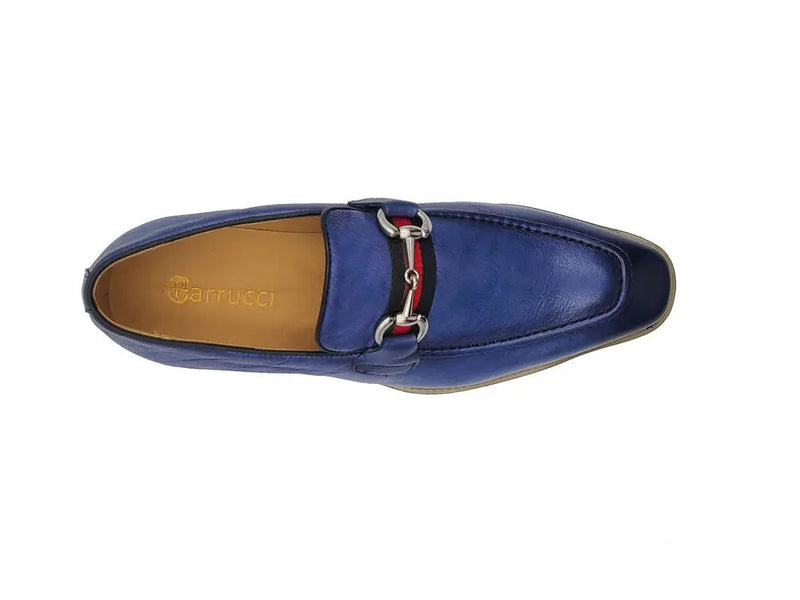 Carrucci Calfskin Slip-On Horsebit Loafer
