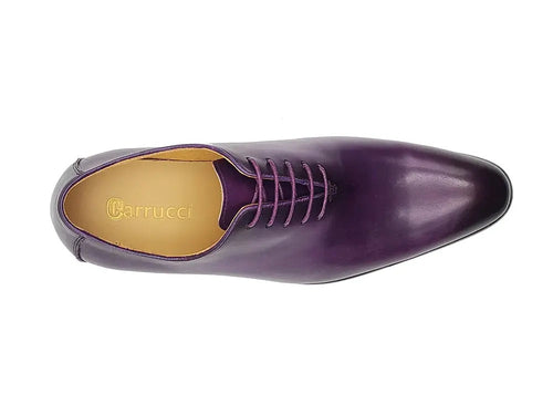 Men's Calfskin Wholecut Oxford Lace-Ups