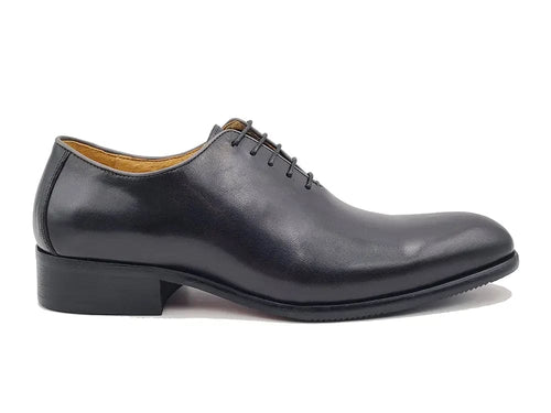 Men's Calfskin Wholecut Oxford Lace-Ups