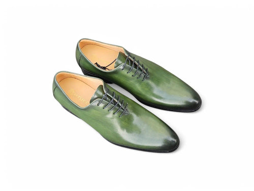 Men's Calfskin Wholecut Oxford Lace-Ups