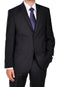 Mix And Match Suits Dark Navy Blue Suit For Men Tonal Stripe ~ Pinstripe Dress Suit Separates