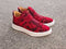 Mens Camouflage Suede Low-Top Sneakers