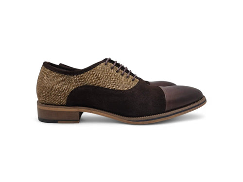 Cap Toe Linen Oxford