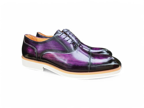 Men’s Cap Toe Oxford Shoes with Lightweight Sole