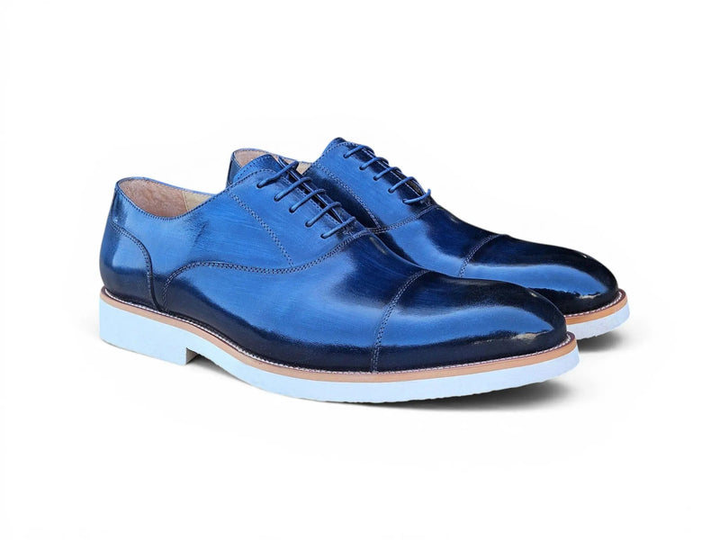 Carrucci Cap Toe Oxford - Lightweight Leather Dress Shoe