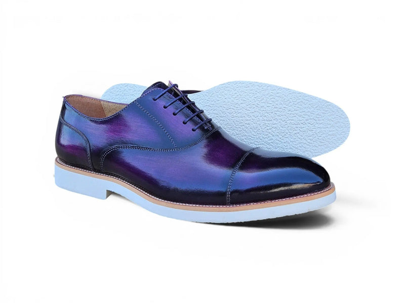 Carrucci Cap Toe Oxford - Lightweight Leather Dress Shoe