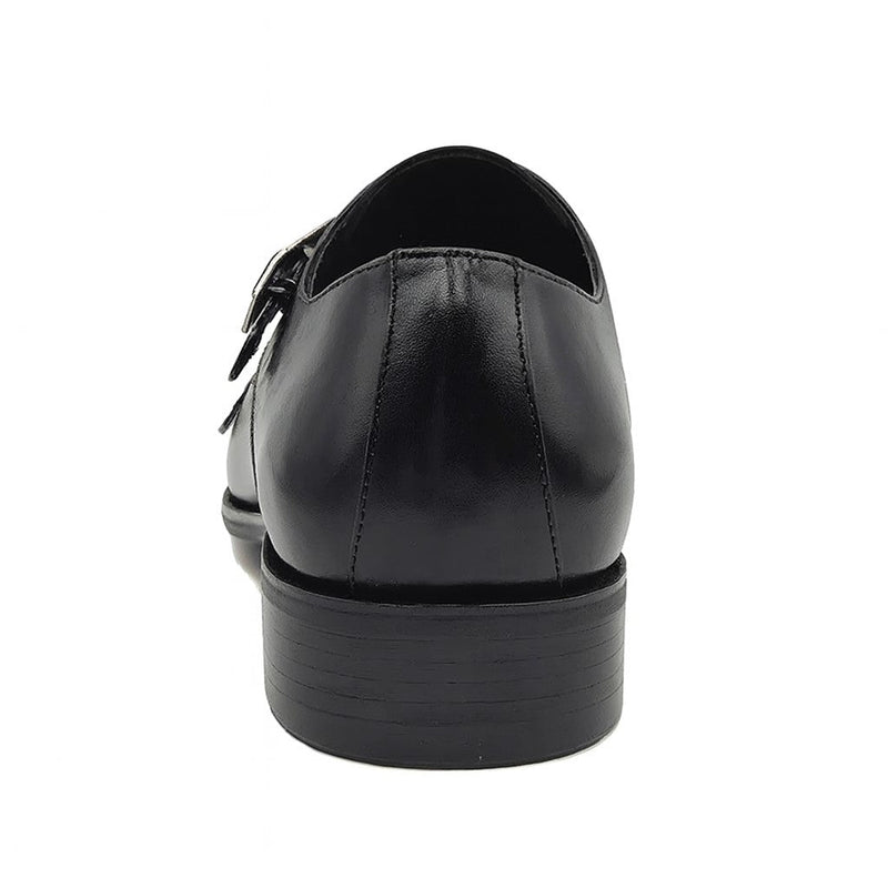 Carrucci Cap Toe Double Monk Strap Shoe