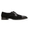 Belvedere Capitano Black Crocodile Leather Dress Shoe