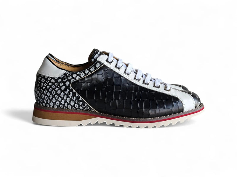 Carrucci Apex Explorer: Luxury Leather Sneaker for Men