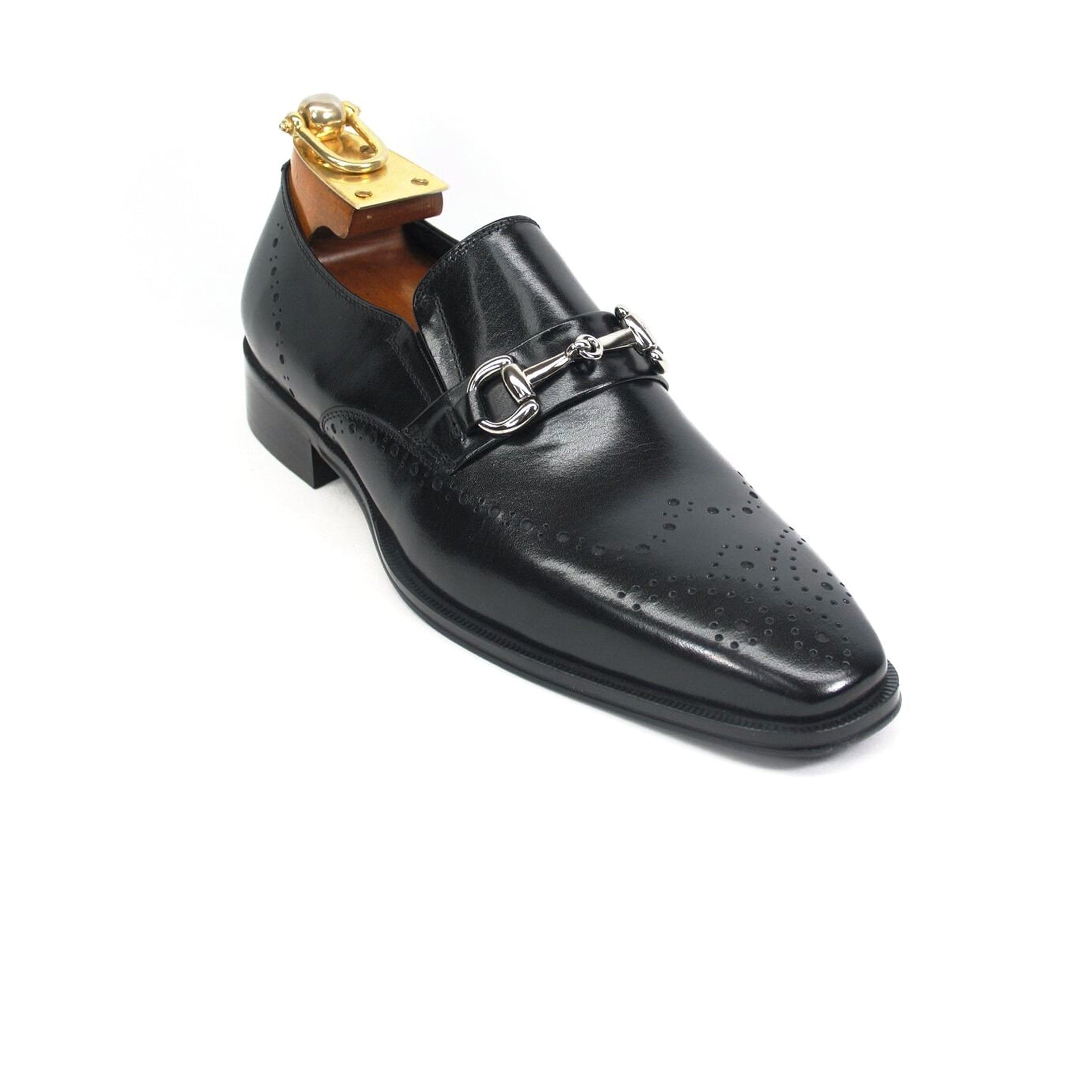 Mens Wholecut Two Tone Leather Wingtip Loafer Dress Shoes in Blue & Tan