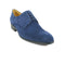 Mens Pain Toe Suede Oxford Dress Shoe in Navy