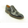 Mens Carrucci Semi-Casual Painted Leather Dress Shoe in Grey