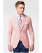 Red and White Striped Jacket Mens Fashion Casual Slim Fit Cheap Priced Blazer Jacket For Men Suit Jacket Red Stripe Seersucker Sear Sucker Suit Cheap Blazer Jacket For Men