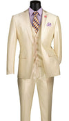 Champagne Color Suit - Champagne Two Buttons Wedding Tuxedo