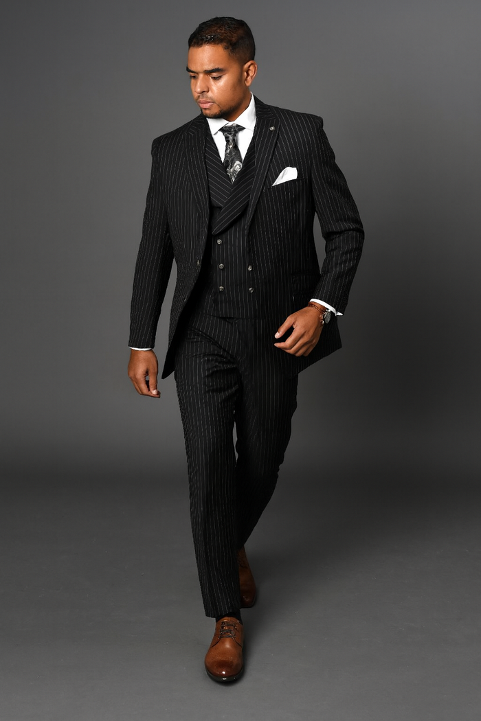 Statement Suits Black Grey