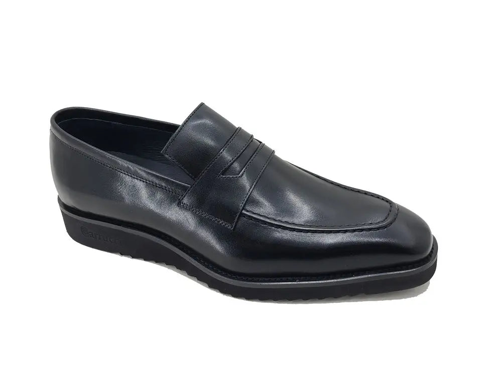 Hand-Finished Patina Penny Loafer