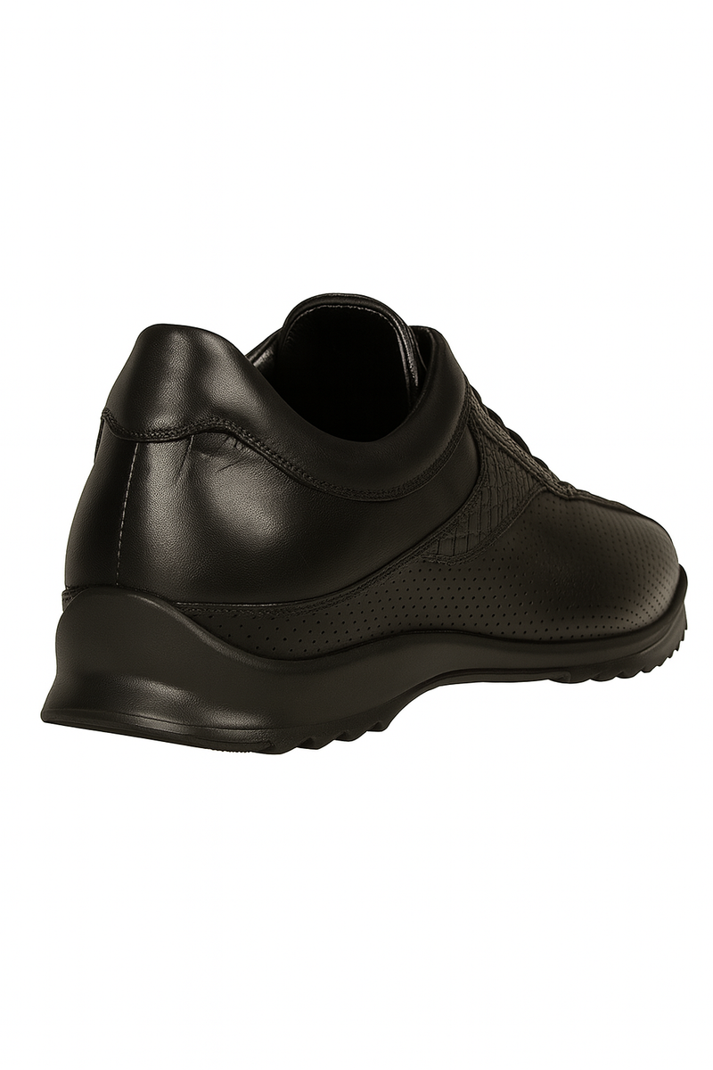 Sneaker Casual  Cola Negro