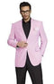 Dinner Jacket - Pink - Mens Wholesale Blazers - AlbertoNardoniStore