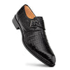 Mezlan Gigolo Black Crocodile Leather Monk Strap Shoes – Handmade Luxury Dress Shoes from Spain
