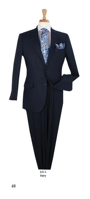 Apollo King Men's 2pc Executive Suit 100% Linen