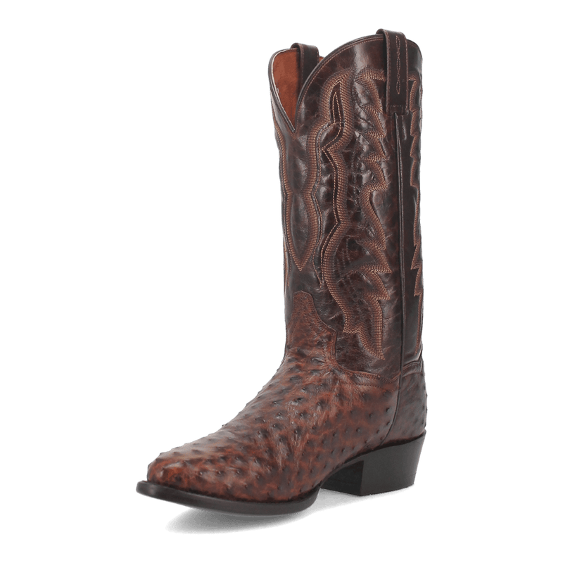 Dan Post Pershing Full Quill Ostrich Boot